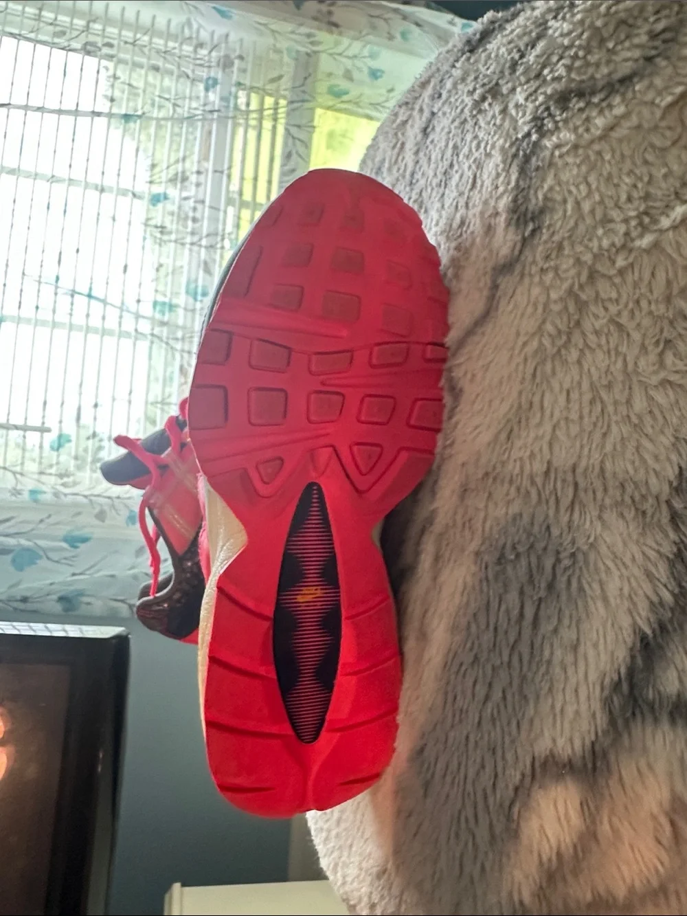 Nike Kids Hot Pink and Black Air Max Sneakers